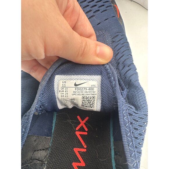 Men’s Nike’s Size 11 Navy Blue Running Shoes - Picture 6 of 6